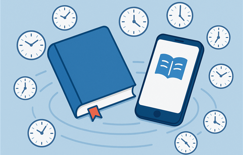 自分のペースで読み進められる